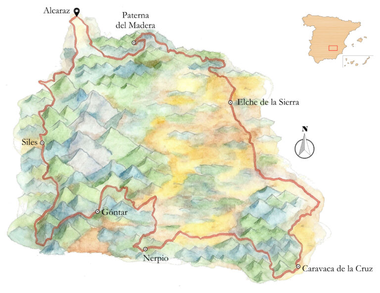 ALMUJA: Una ruta en bici por las Sierras del Sureste