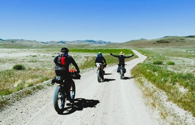 Viaje de larga distancia en bicicleta