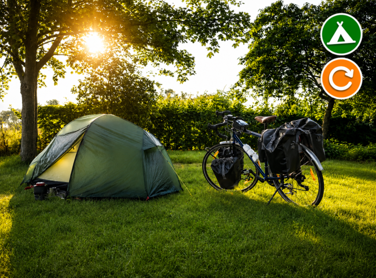 circualres con camping